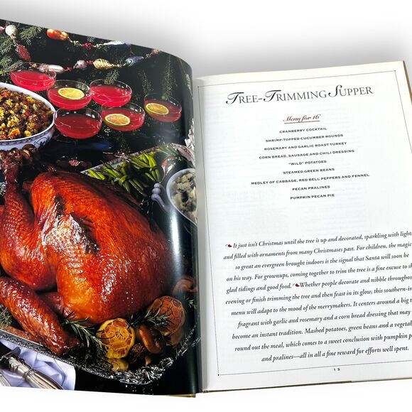 Bon Appetit Christmas: Party Entertaining Cookbook Book Hardcover w/ DJ *FLAWS* - Picture 9 of 16